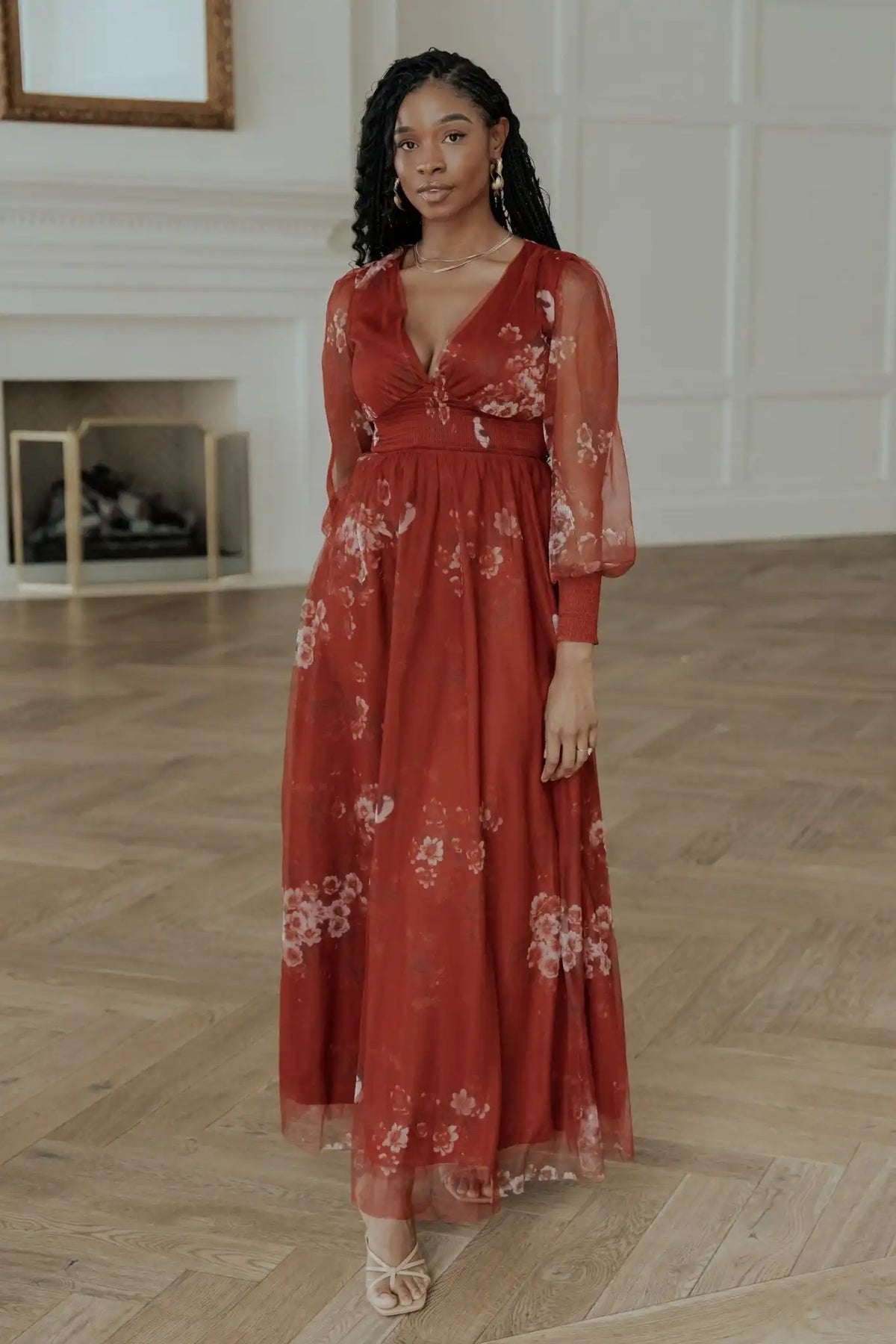Layla Tulle Maxi Dress