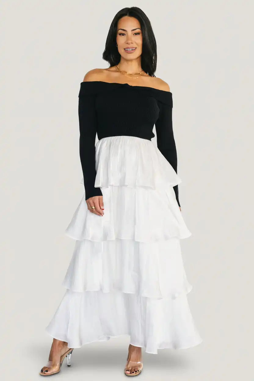 Maelie Tiered Maxi Dress