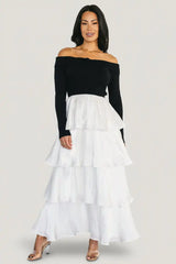 Maelie Tiered Maxi Dress