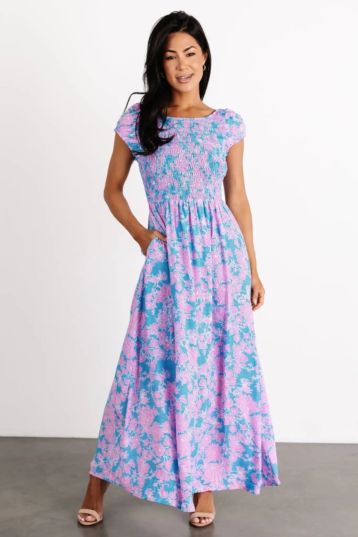 Tabitha Open Back Maxi Dress
