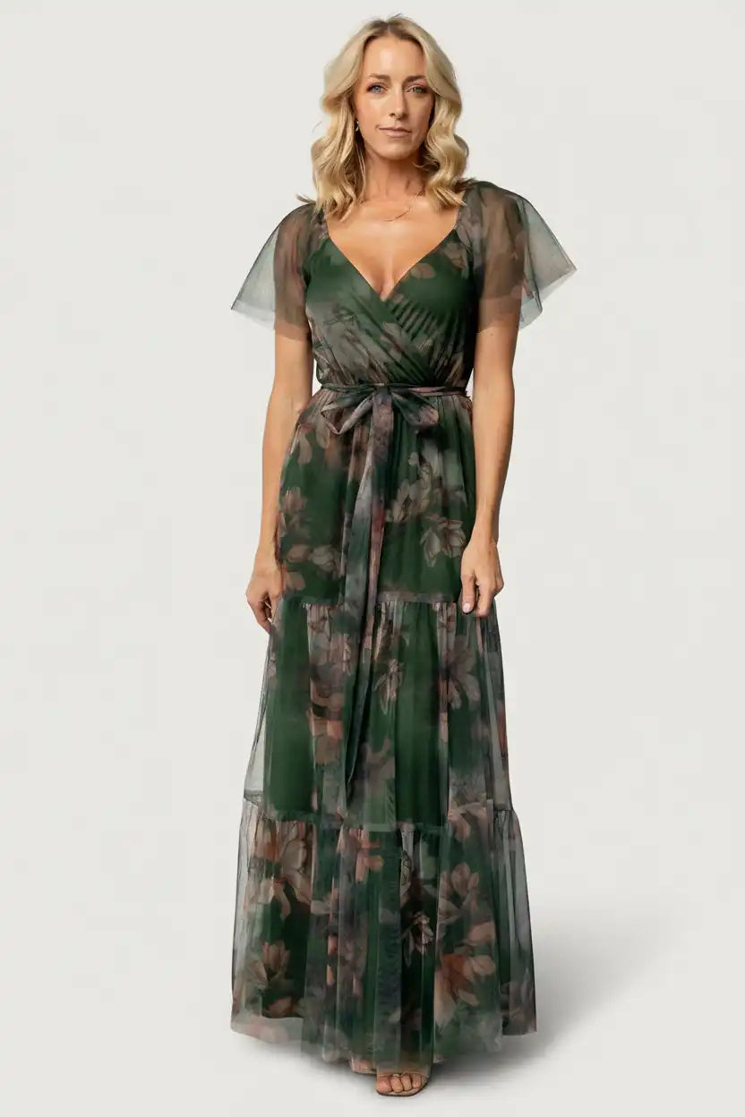 Nicola Tulle Maxi Dress