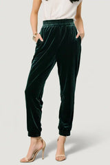 Archie Velvet Jogger Pants