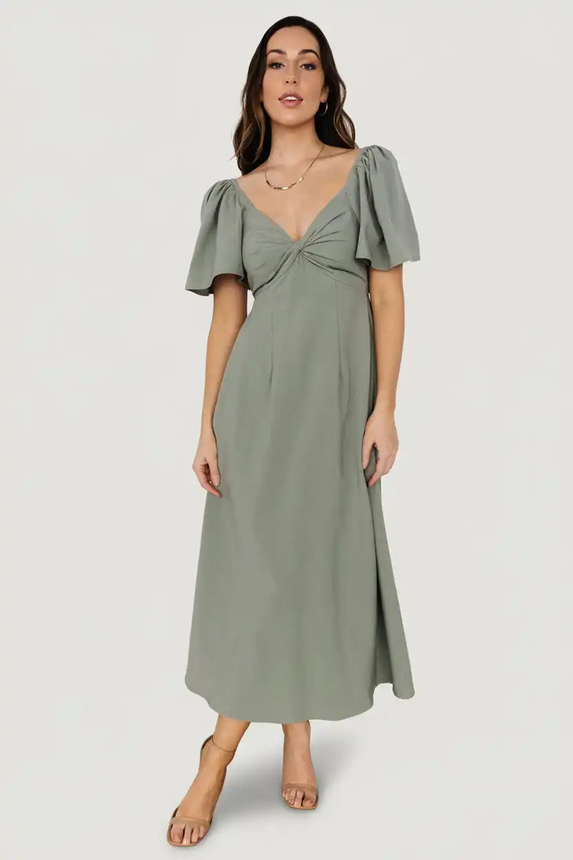 Indie Back Tie Dress