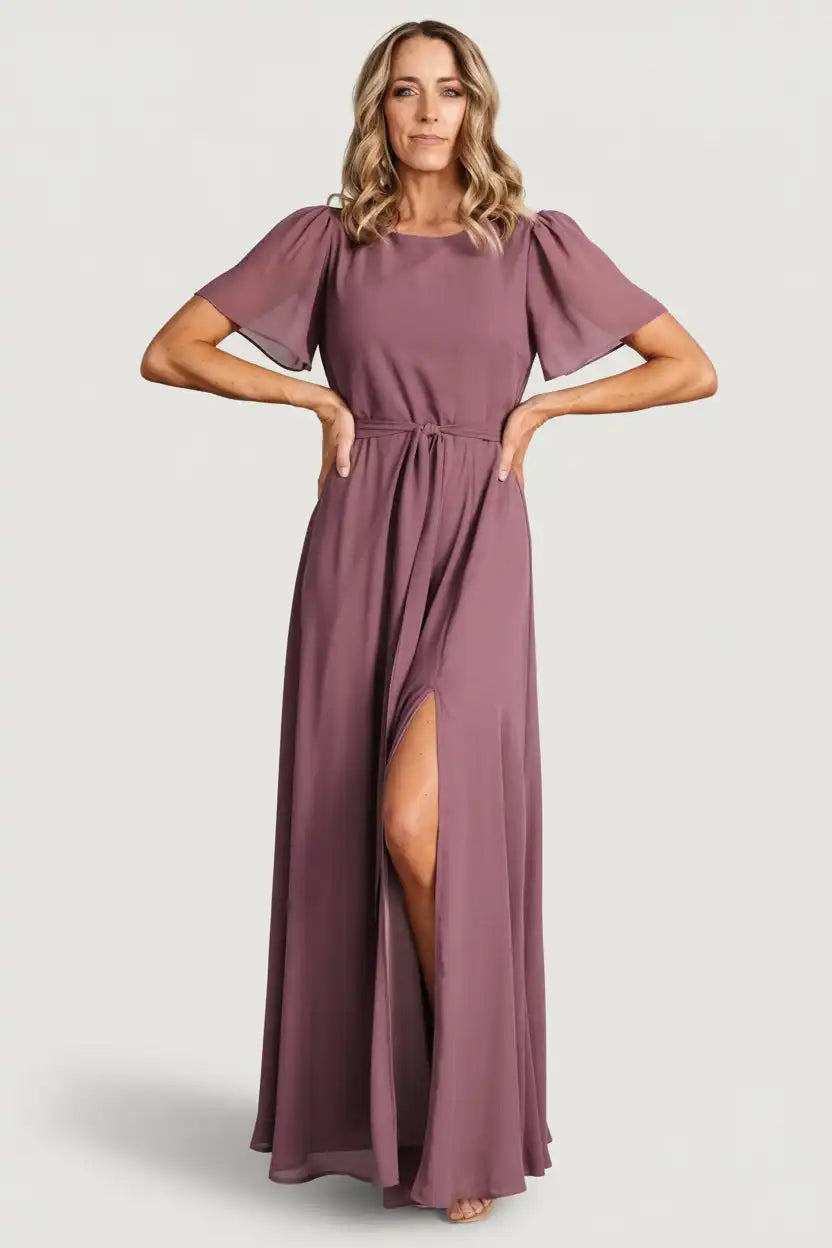 Naomi Short Sleeve Maxi Dress