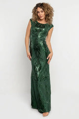 Alessia Sequin Gown