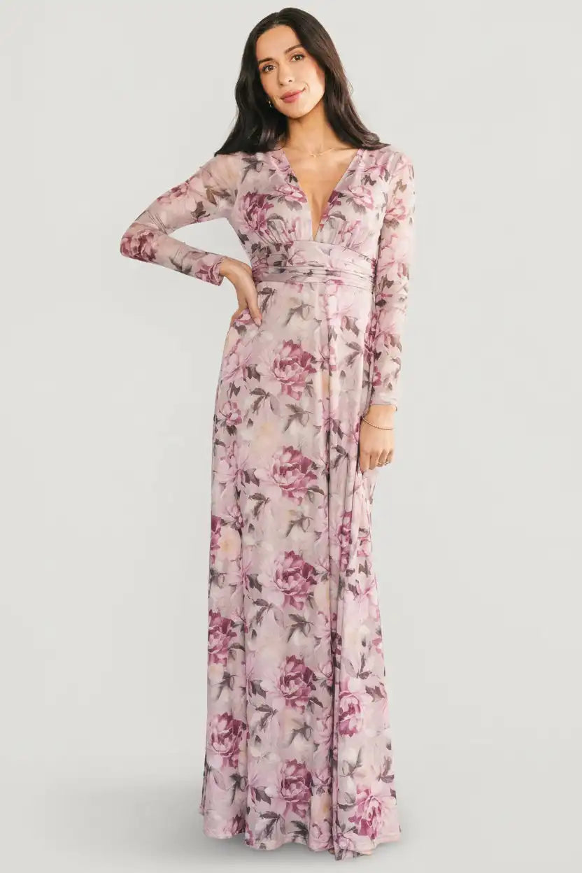 Fable Mesh Maxi Dress