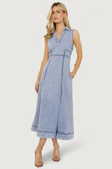 Georgia Sleeveless Midi Dress
