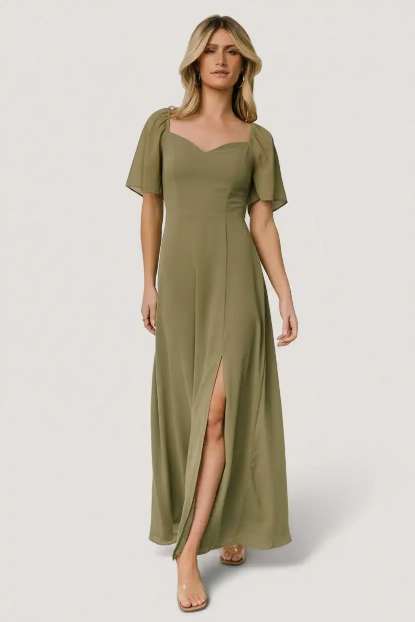 Sierra Sweetheart Maxi Dress