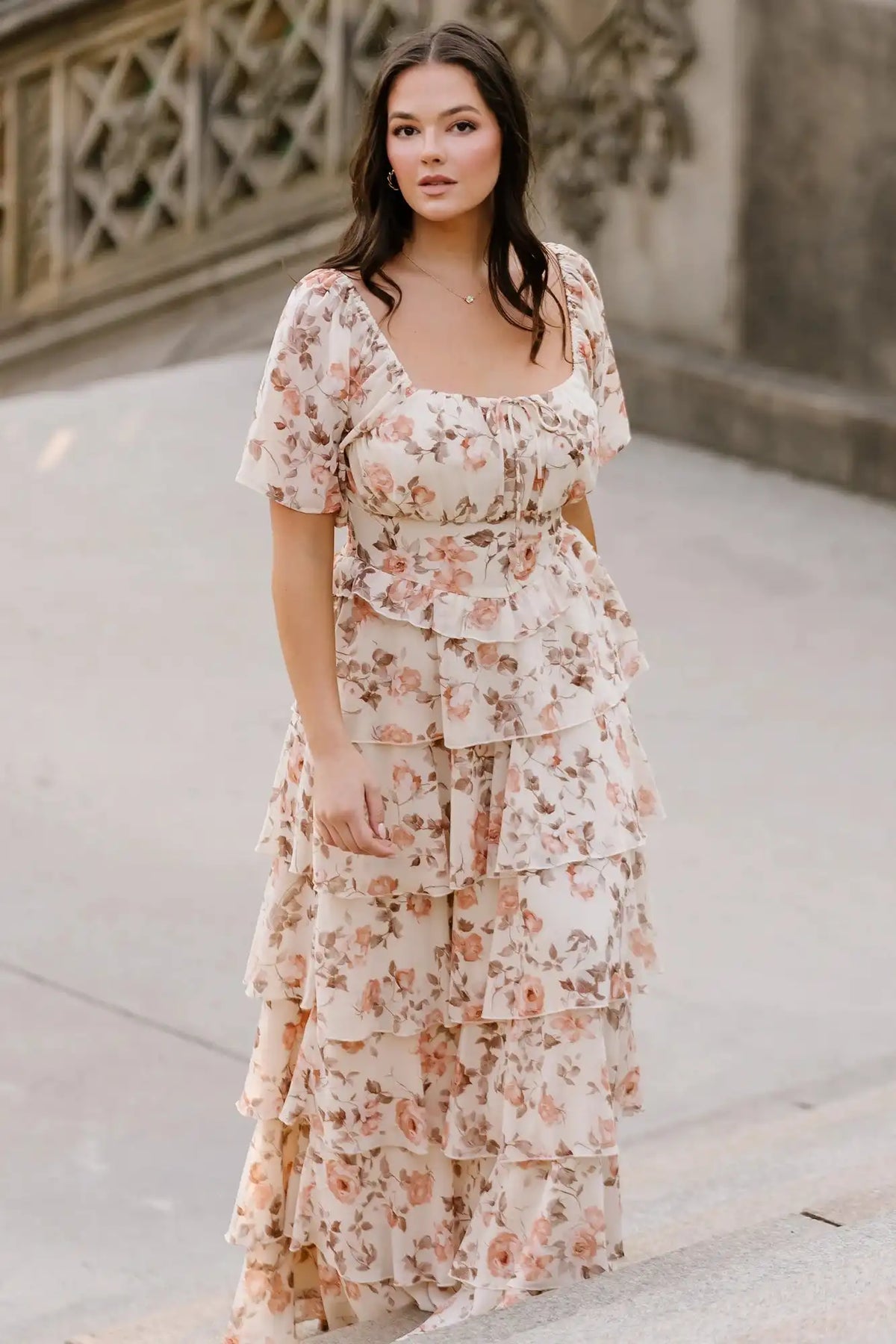 Bliss Tiered Maxi Dress