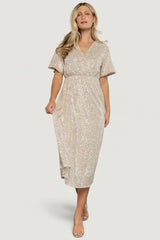 Mayfair Sequin Midi Dress