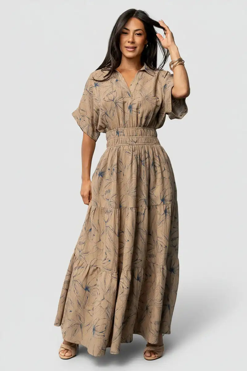 Hedda Tiered Maxi Dress