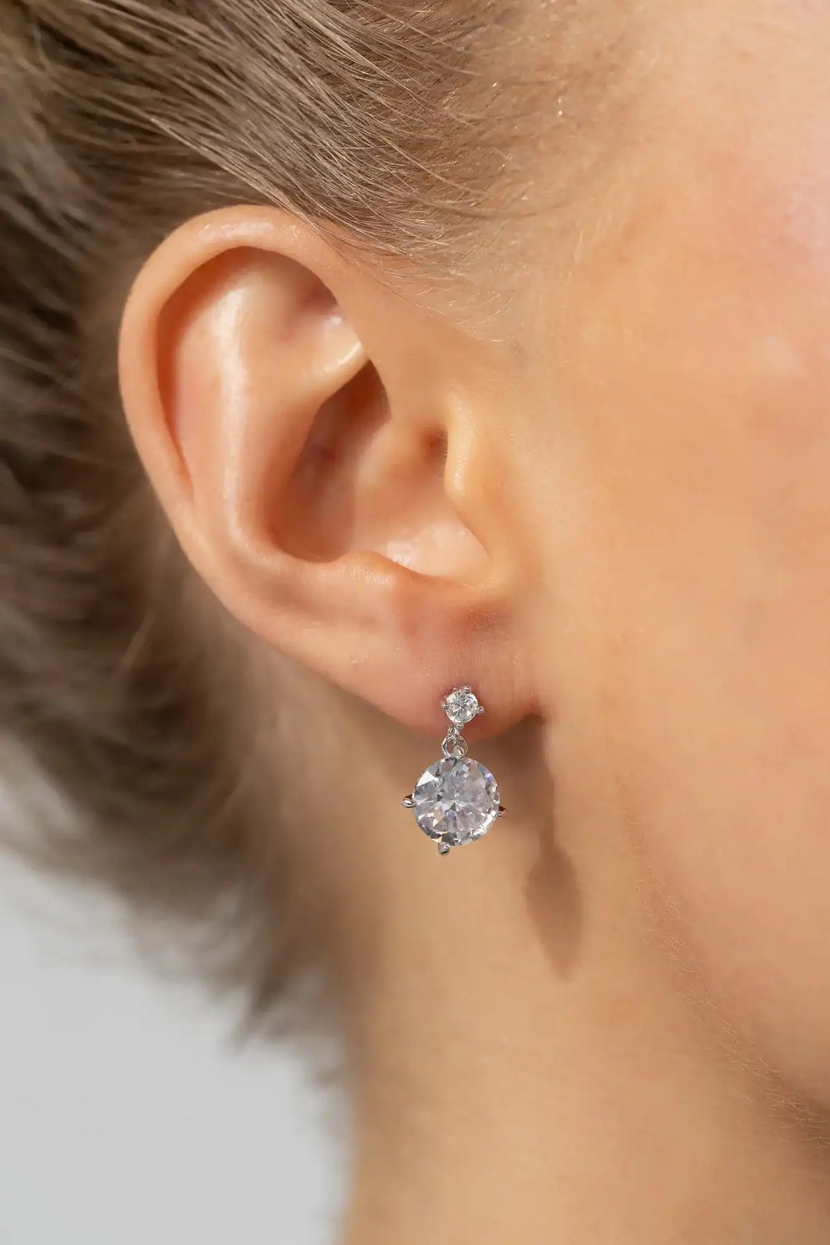 Lunette Drop Earrings